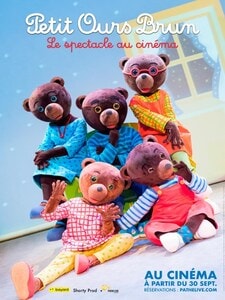 Affiche Petit ours brun - Le Spectacle au cinéma