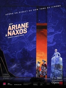 Affiche de Ariane à Naxos (Metropolitan Opera)