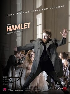 Affiche de Hamlet (Metropolitan Opera)