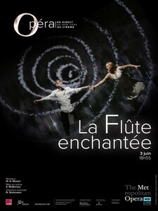 Affiche de La flûte enchantée (Metropolitan Opera)
